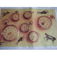 Papel de arroz Relógios