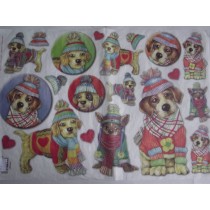 Papel de arroz Cães