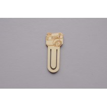 Marcador de livro clipe