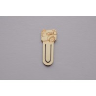 Marcador de livro clipe