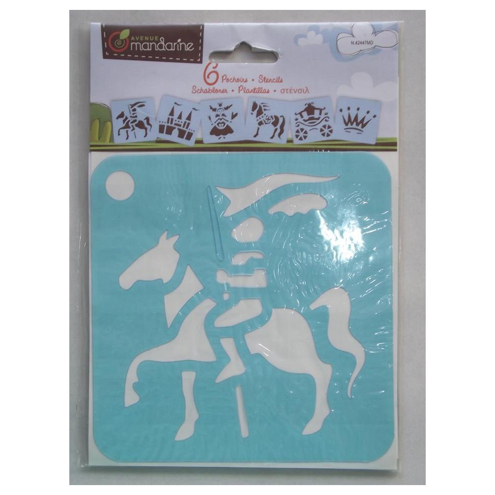 Conjunto de 6 stencil