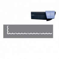 Furador de bordas e cantos rendilhado