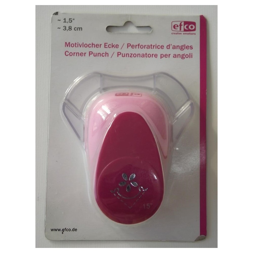 Furador de cantos flor