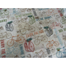 Tecido bicicletas