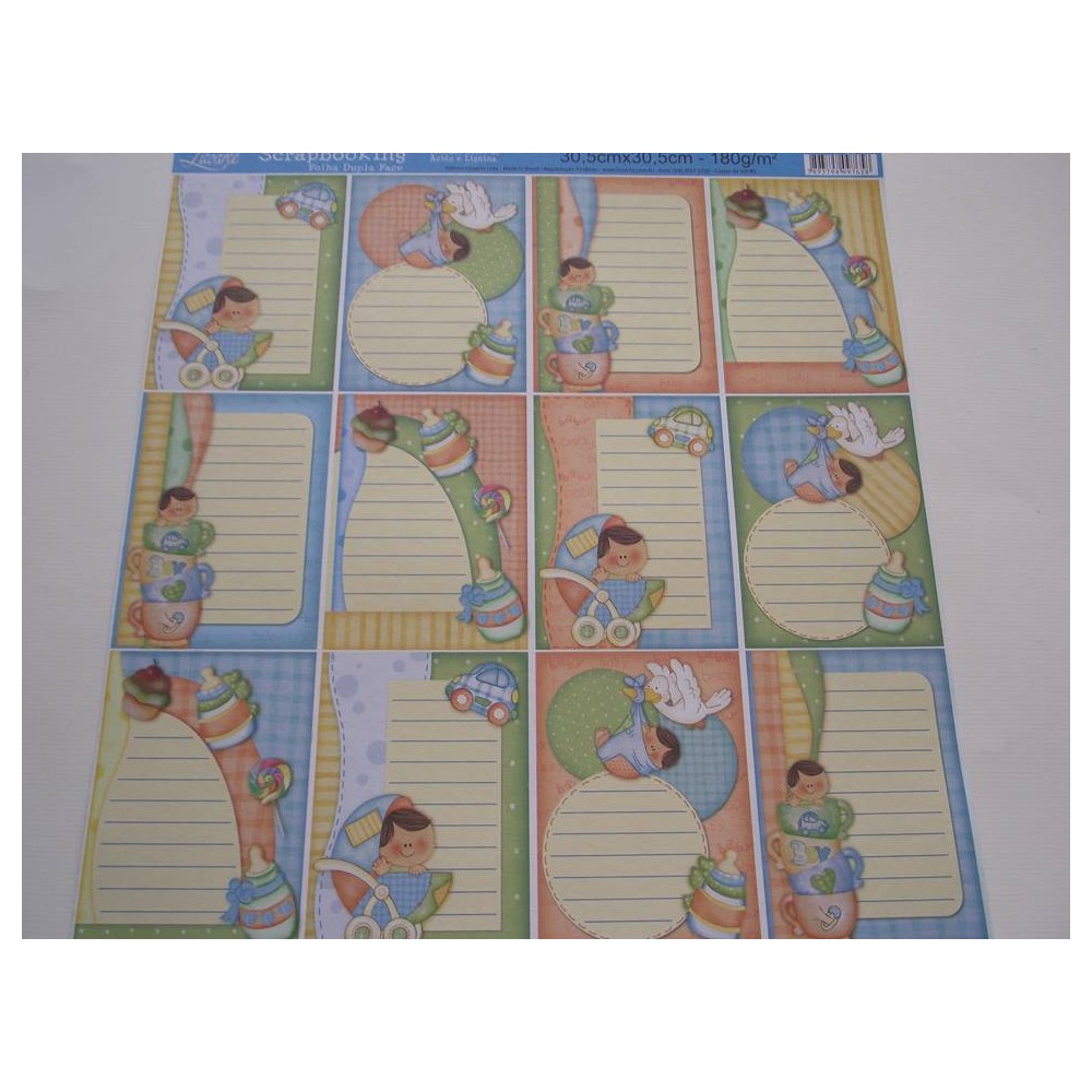 Papel de scrap Menino