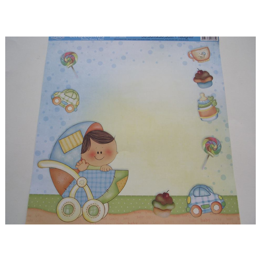 Papel de scrap Menino