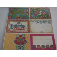 Papel de scrap Bohemian Bazar