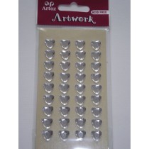 Brilhantes adesivos coração