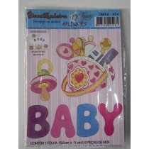 Aplicações de bebé menina