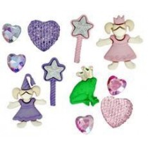 Botões princesas