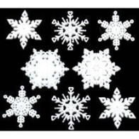 Botões flocos de neve