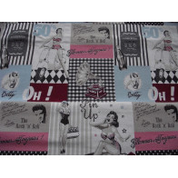Tecido 50's