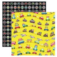 Papel de scrap meios de transporte