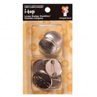 Botões para forrar com alfinete 34mm