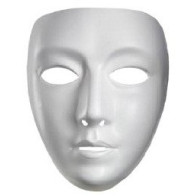 Máscara plástica