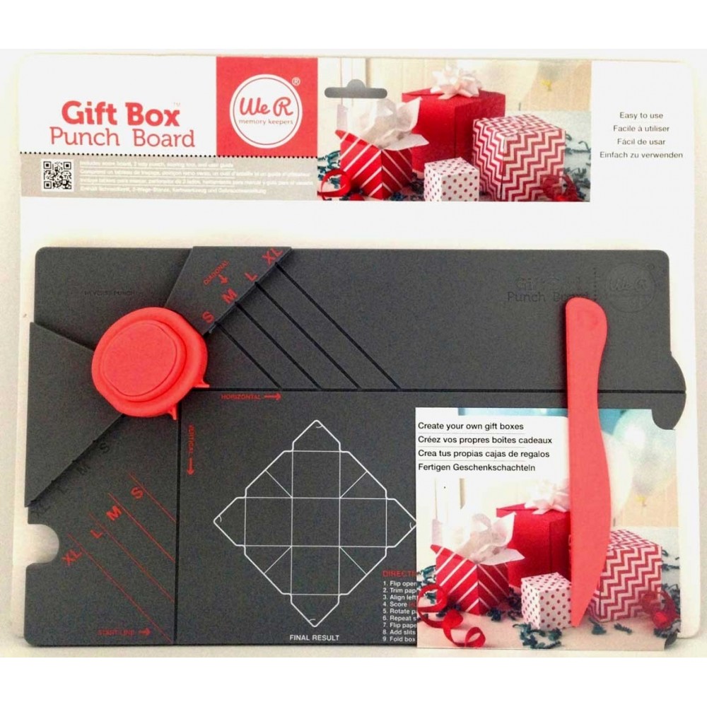 Gift Box Punch Board