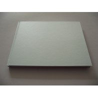 Livro de honra horizontal metalizado azul A5