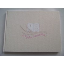 Livro de Honra "A minha comunhão" menina