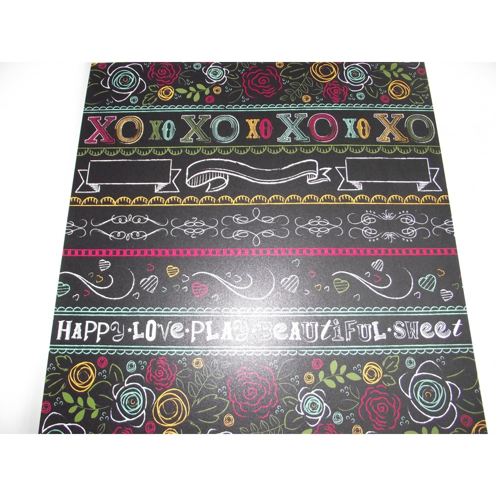 Papel de scrap The Chalk Art Stack