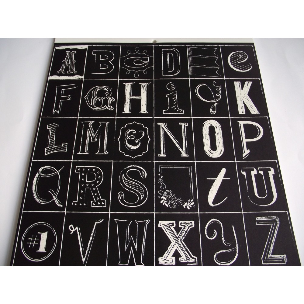 Papel de scrap The Chalk Art Stack