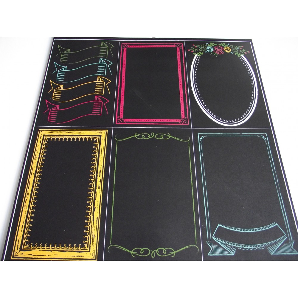 Papel de scrap The Chalk Art Stack