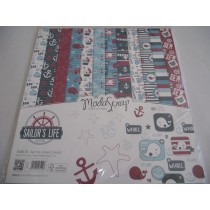 Bloco de papel de scrap  Sailors Life