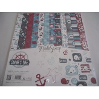 Bloco de papel de scrap  Sailors Life