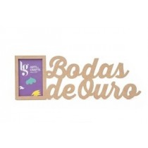 Moldura Bodas de Ouro