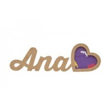 Moldura nome personalizavel até 5 letras