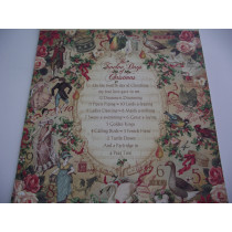 Papel de Scrap Twelve Days of Christmas Graphic 45