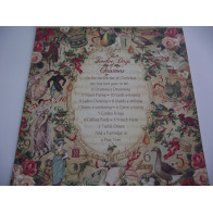 Papel de Scrap Twelve Days of Christmas Graphic 45