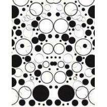 Papel contracolado 23x30 linha Preto e Branco