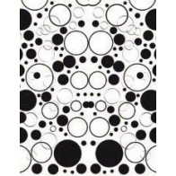 Papel contracolado 23x30 linha Preto e Branco