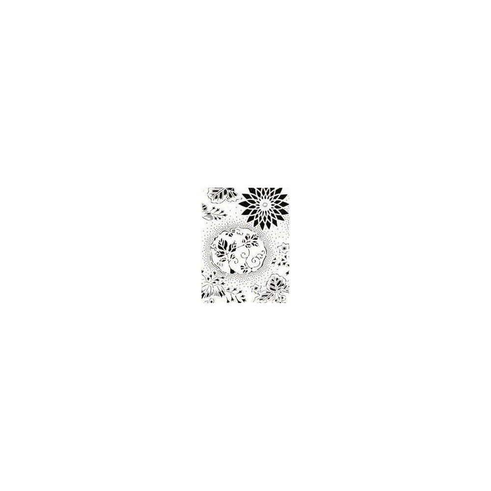 Papel contracolado 23x30 linha Preto e Branco
