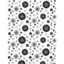 Papel contracolado 23x30 linha Preto e Branco