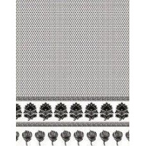 Papel contracolado 23x30 linha Preto e Branco