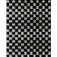 Papel contracolado 23x30 linha Preto e Branco