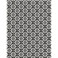 Papel contracolado 23x30 linha Preto e Branco