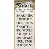 Stencil halloween