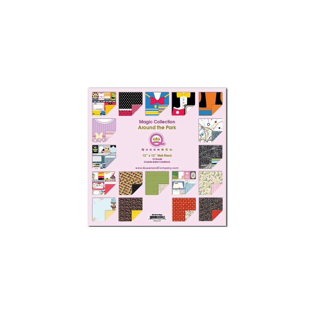 Bloco de papel de scrap Around the park