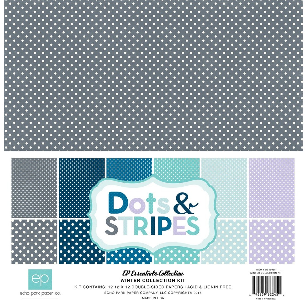 Bloco de papel de scrap Winter collection