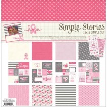 Bloco de papel de scrap Hope