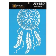 Stencil caça sonhos