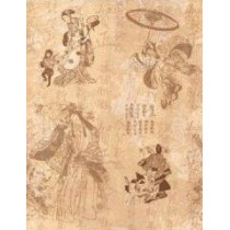  Papel contracolado 23x30 linha Vintage