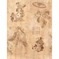  Papel contracolado 23x30 linha Vintage