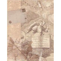 Papel contracolado 23x30 linha Vintage