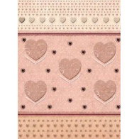 Papel contracolado 25x35 linha romântica