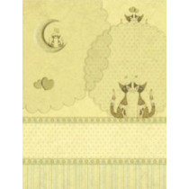 Papel contracolado 25x35 linha romântica