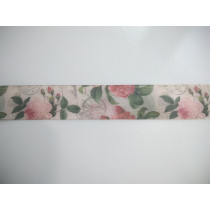 Fita Cetim Floral