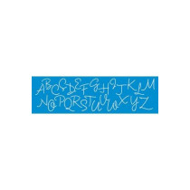 Stencil Letras e Numeros 